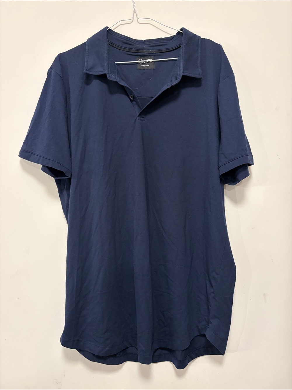 Cuts Clothing Navy Polo Shirt for Men